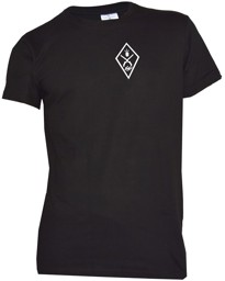 Bild von Infanterie T-Shirt schwarz mit Truppengattungsabzeichen